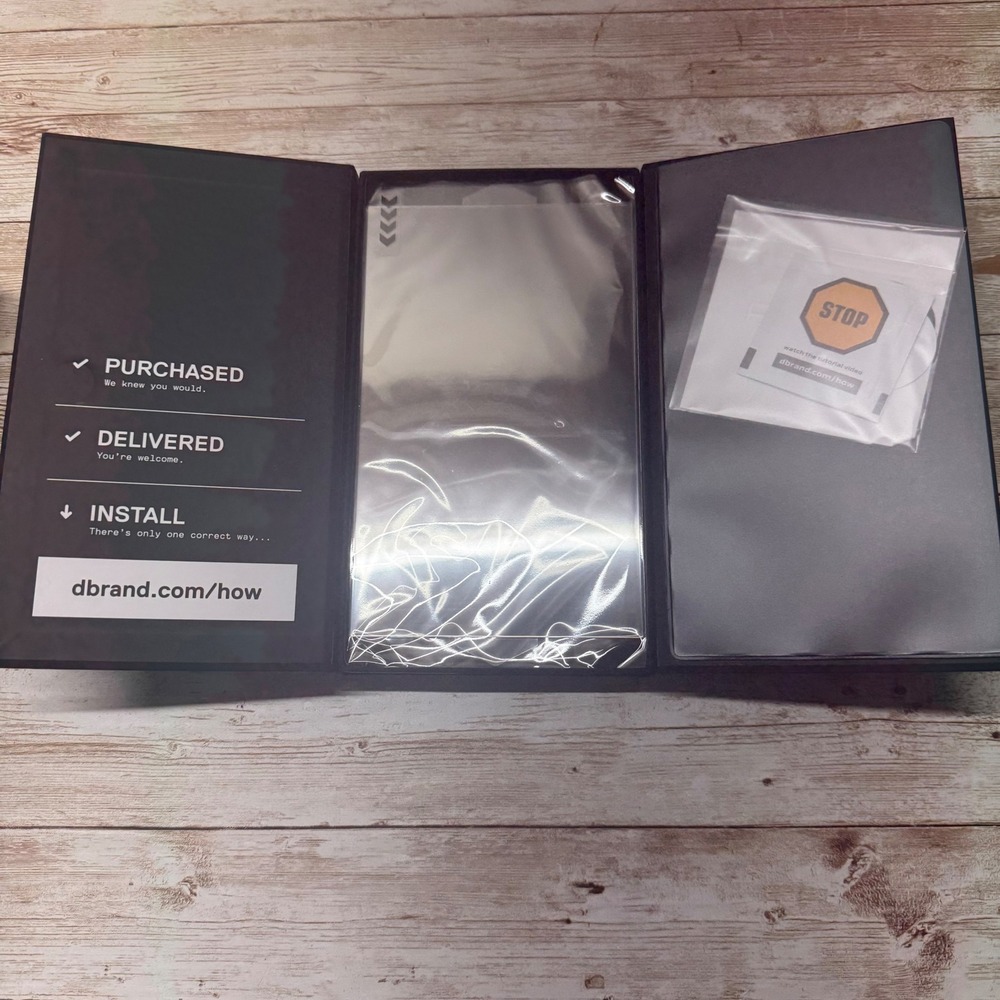 dbrand Screen Protector Unisex OS Clear Tempered Glass Steam Deck 2-Pack